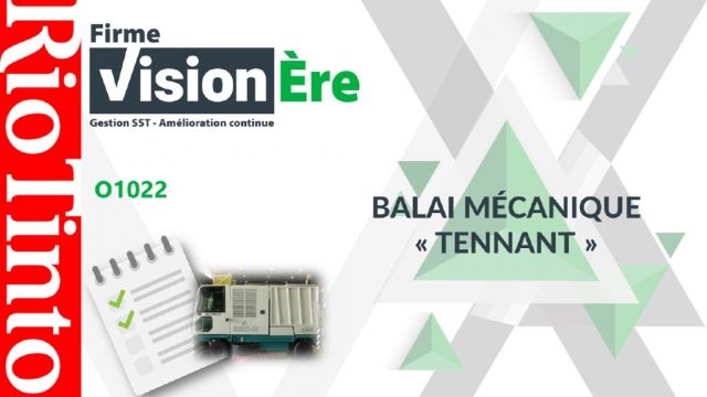 Balai mécanique Tennant (O1022)