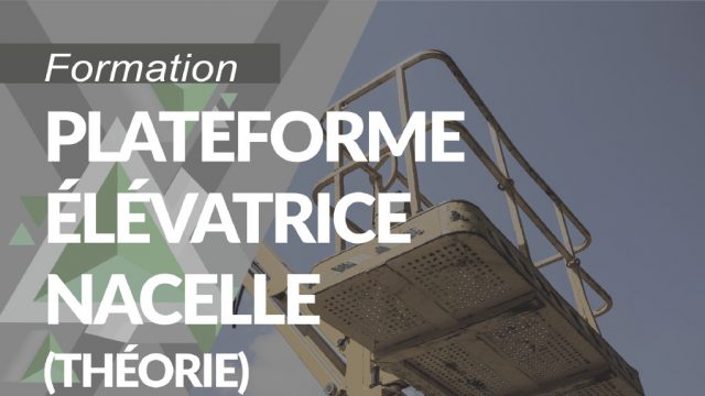 Plateforme élévatrice nacelle (Théorie)