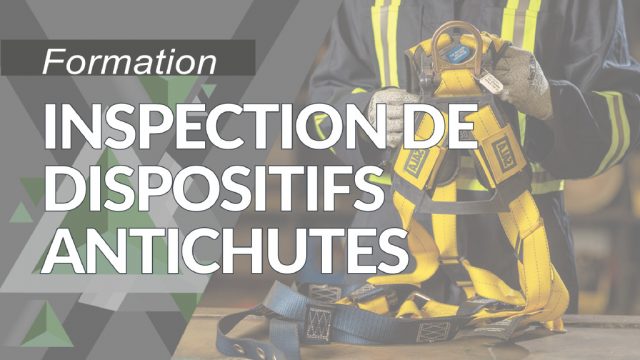 Inspection de dispositifs antichute