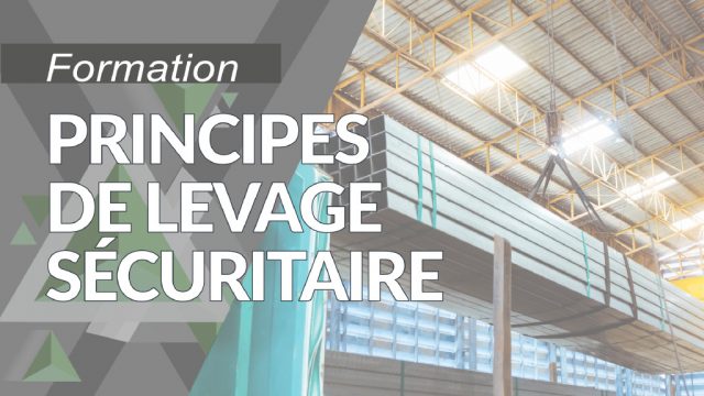 Principe de levage sécuritaire