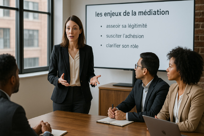 Présenter clairement ses missions de médiation