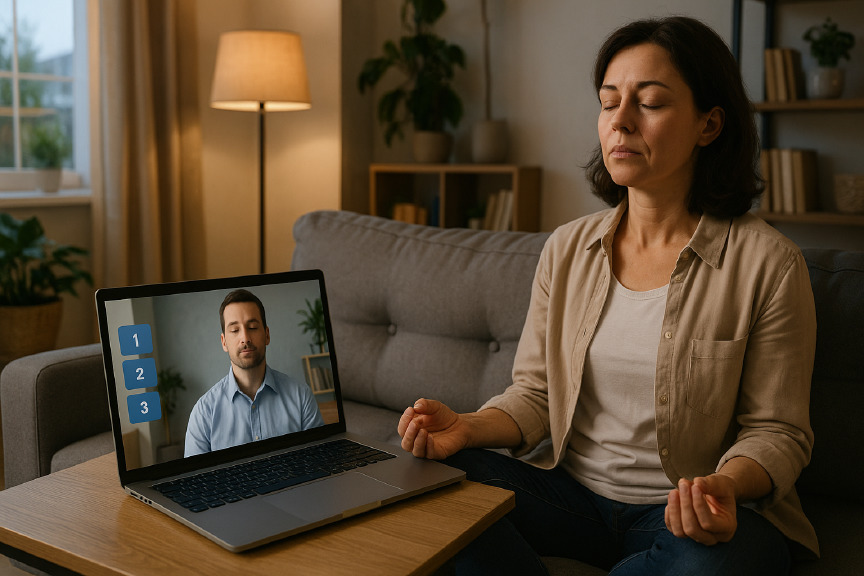 Relaxation : mises en situation guidées