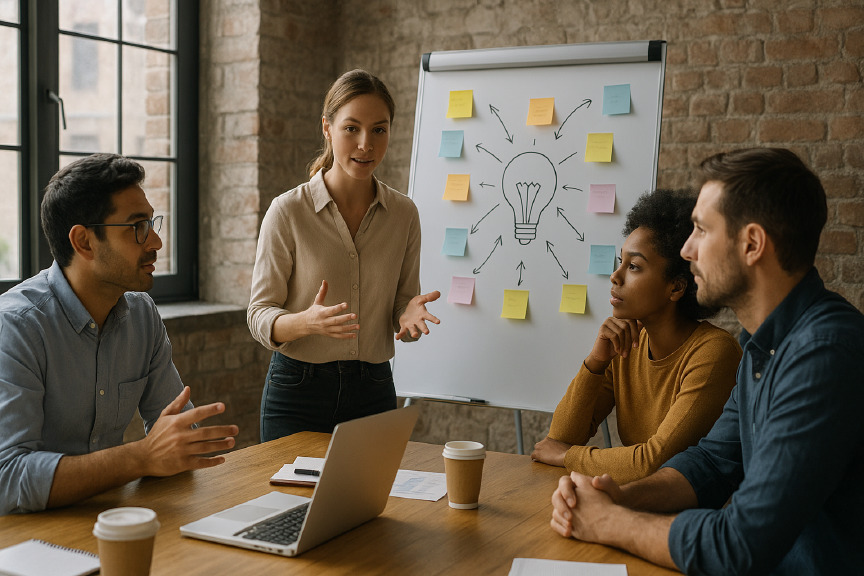 Brainstorming sur une nouvelle offre