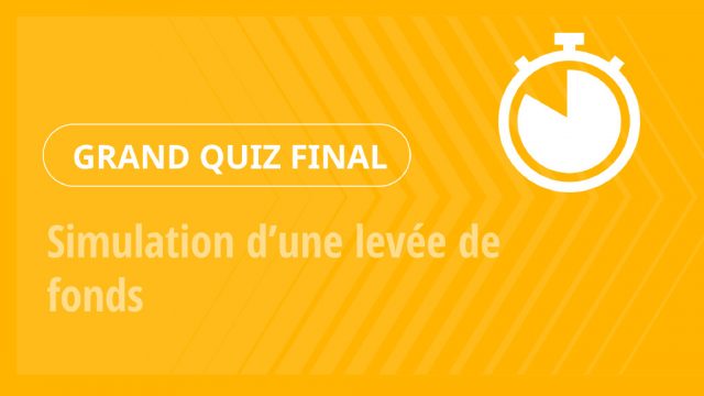 Grand Quiz – Simulation d’une levée de fonds