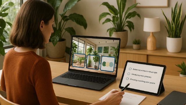 Pratiques contextualisées du design biophilique