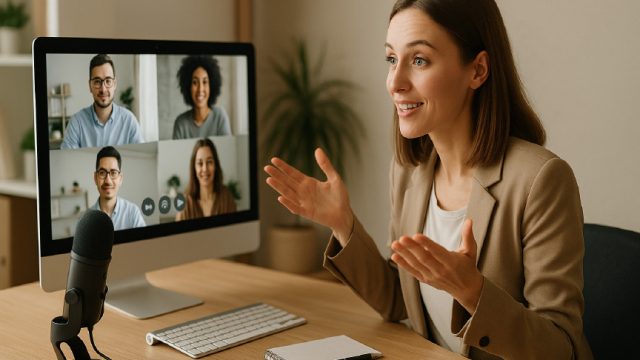 Animer un webinar : les bases
