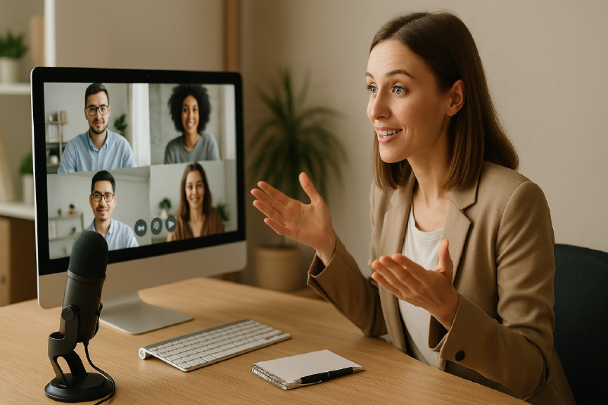 Animer un webinar : les bases