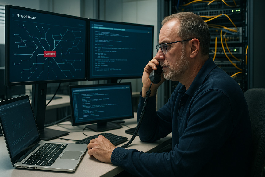 Diagnostic réseau : cas pratiques interactifs