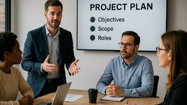 Lancement de projet avec parties prenantes