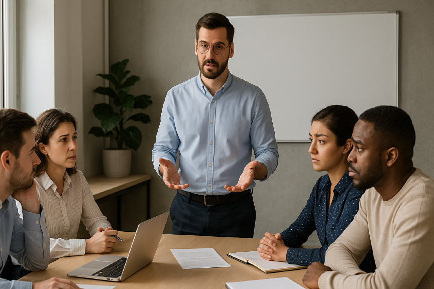 Adapt your posture to the context