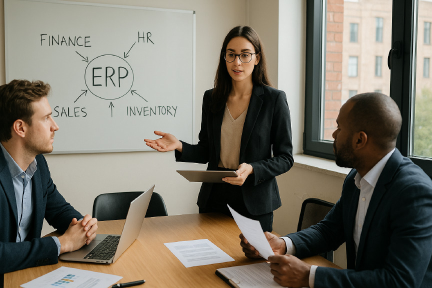 Collection of requirements for an ERP project