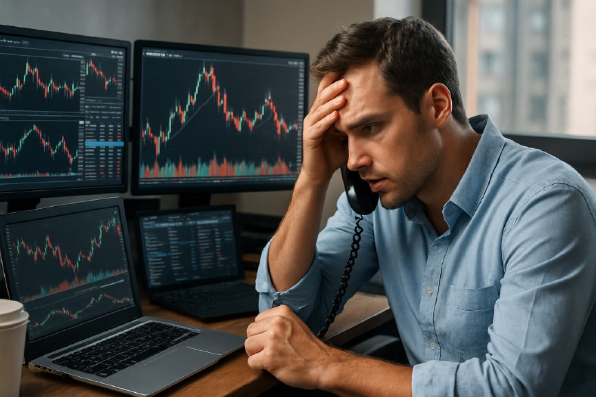 Cognitive biases in trading
