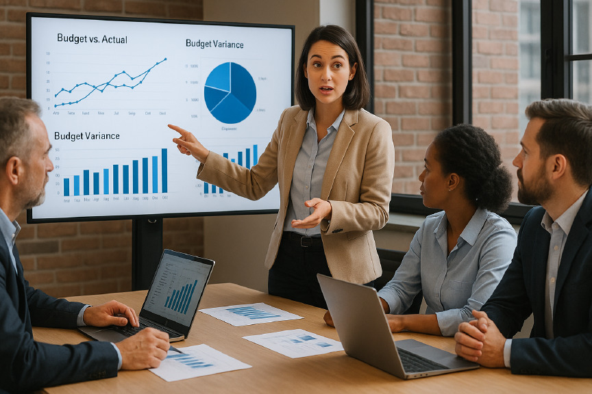 Budget monitoring and reporting