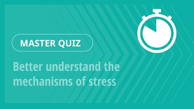 Master Quiz – Better understand the mechanisms of stress