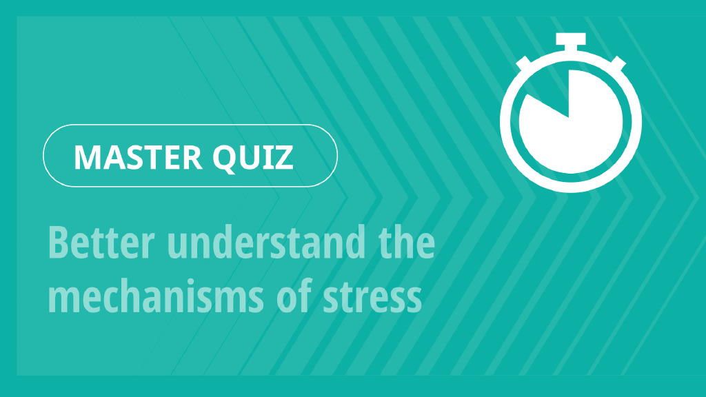 Master Quiz – Better understand the mechanisms of stress