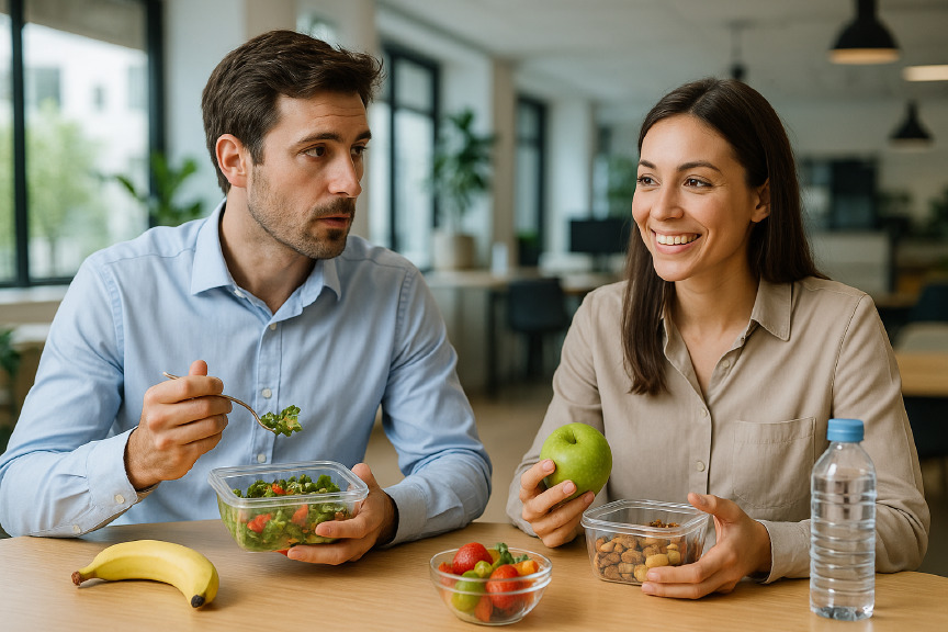Healthy Snacks and Lunch Break Management