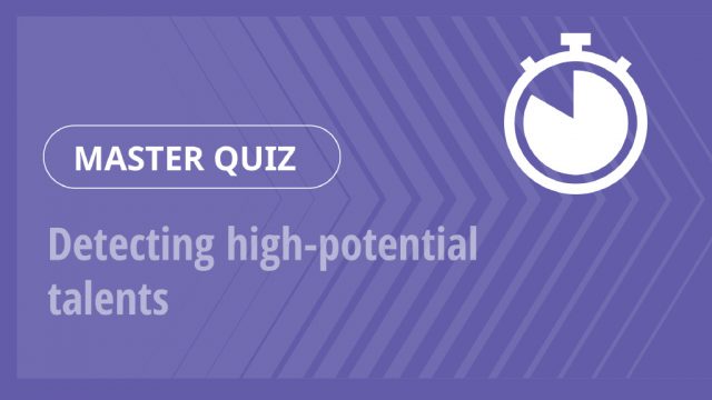 Master Quiz – Detecting high-potential talents