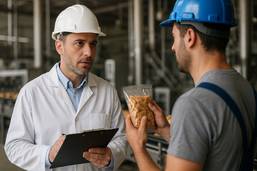 Conducting product quality control