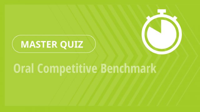 Master Quiz – Oral Competitive Benchmark