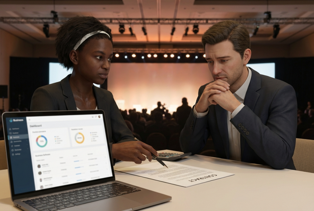 Clôture de vente complexe