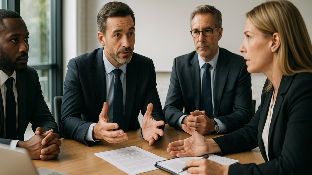 Clôture de vente complexe