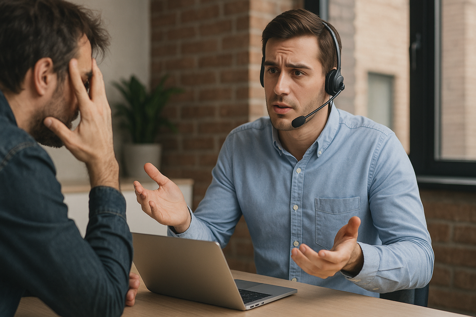 Adapting one's response to clients' situations