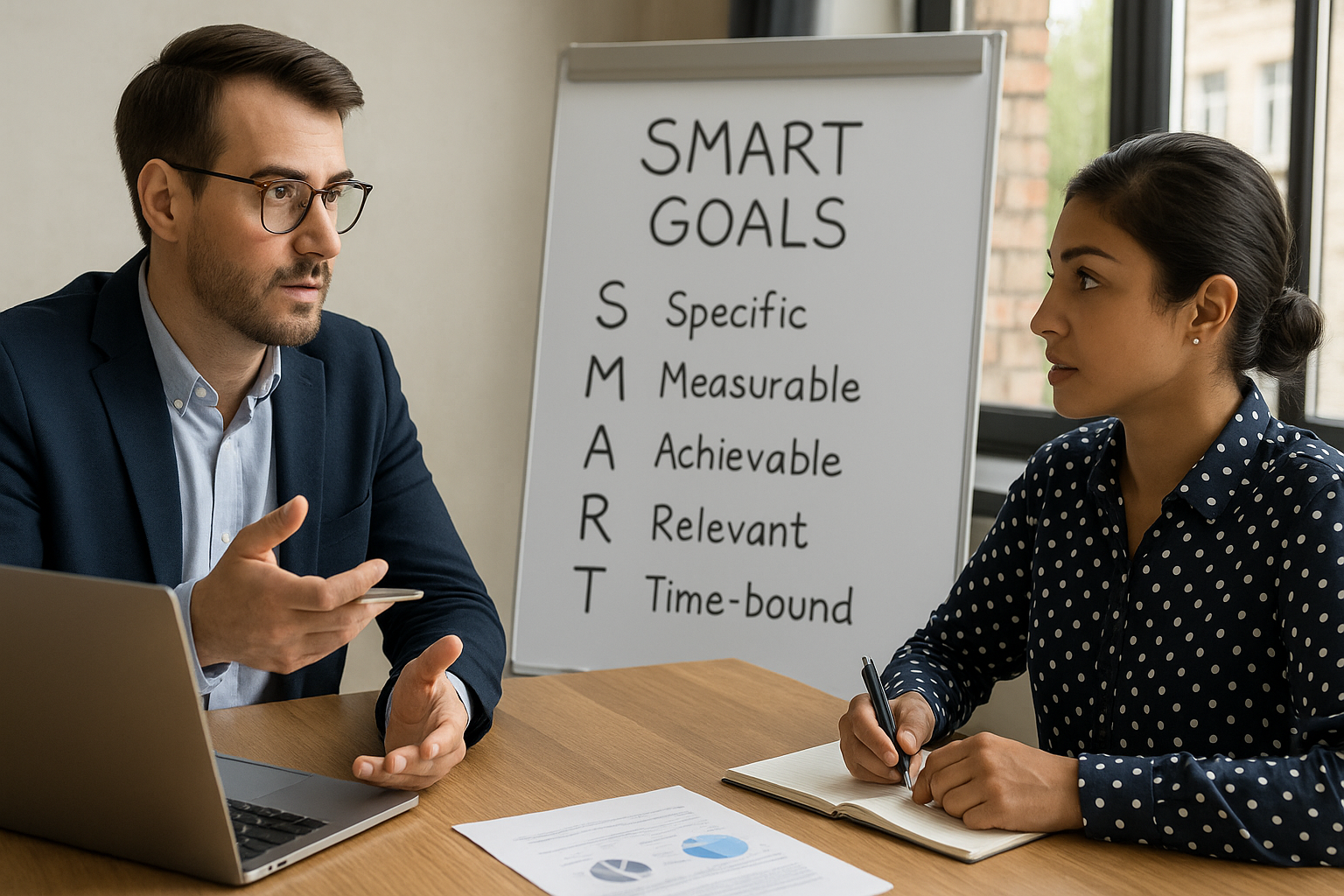 Techniques for defining SMART goals in business