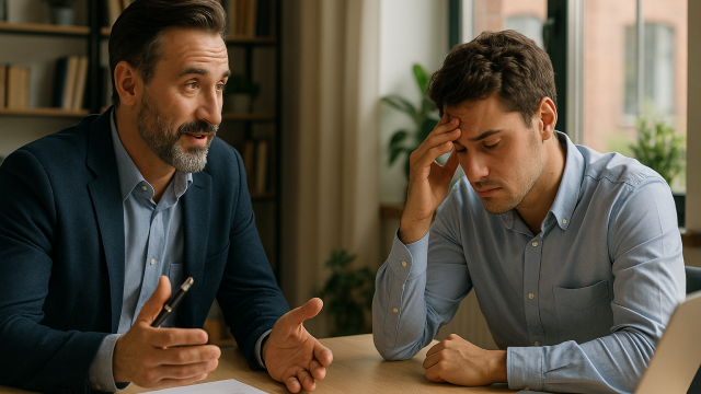 Coaching an employee experiencing difficulties