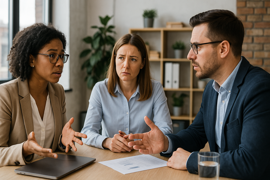 Managing an inter-team conflict