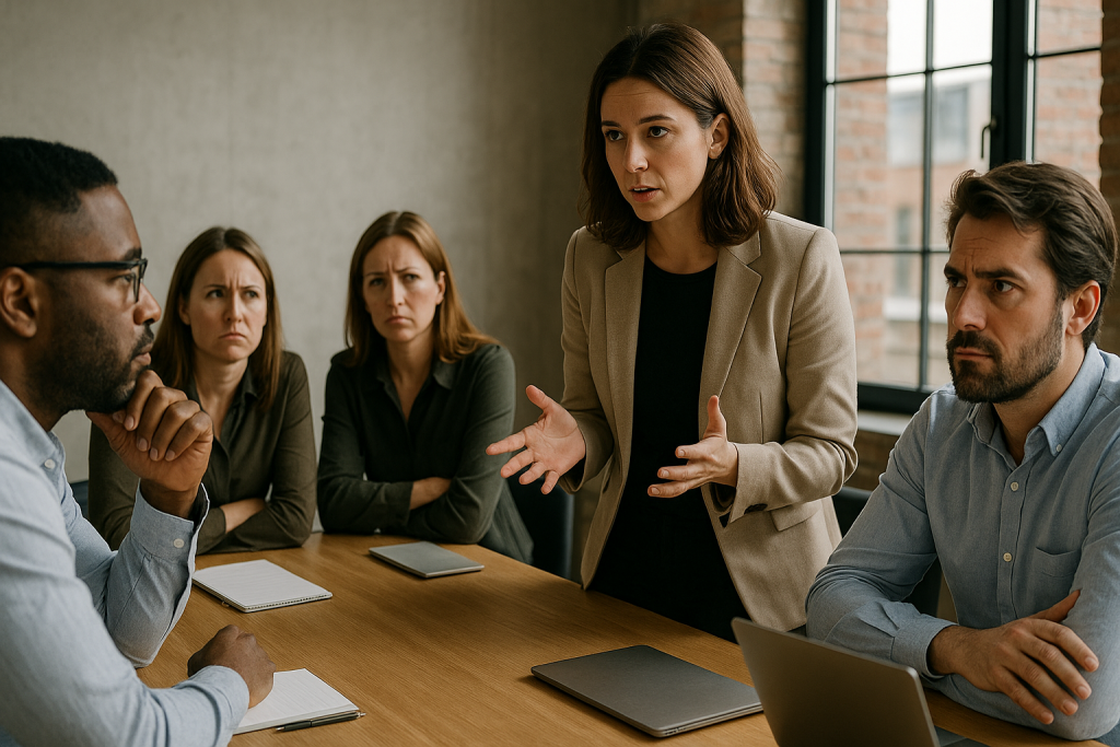 Facilitating a difficult meeting