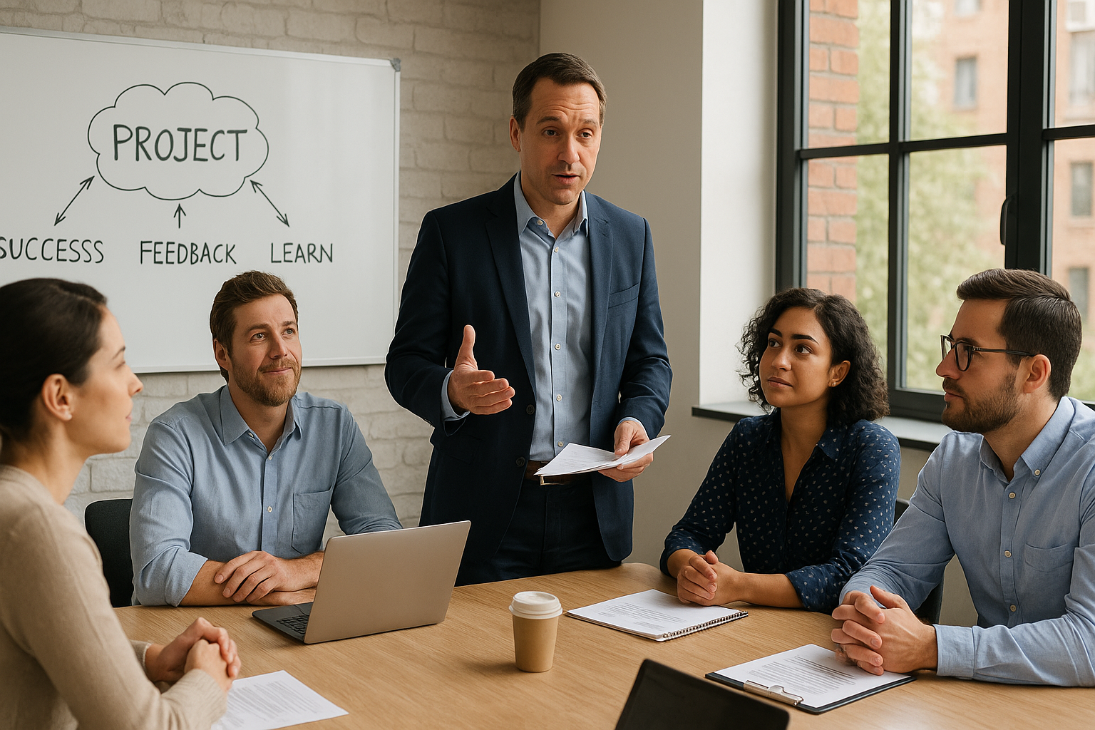 Debriefing to improve team performance in projects