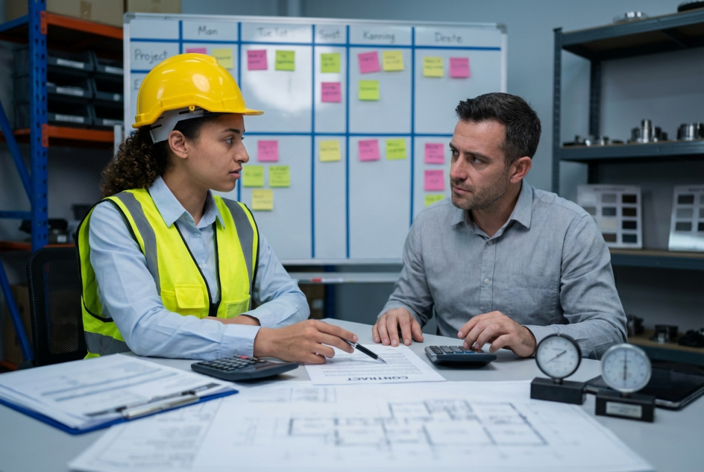 Project launch with stakeholders