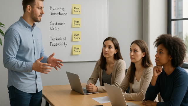 Agile backlog prioritization