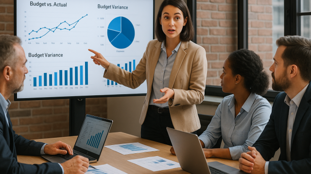 Budget monitoring and reporting