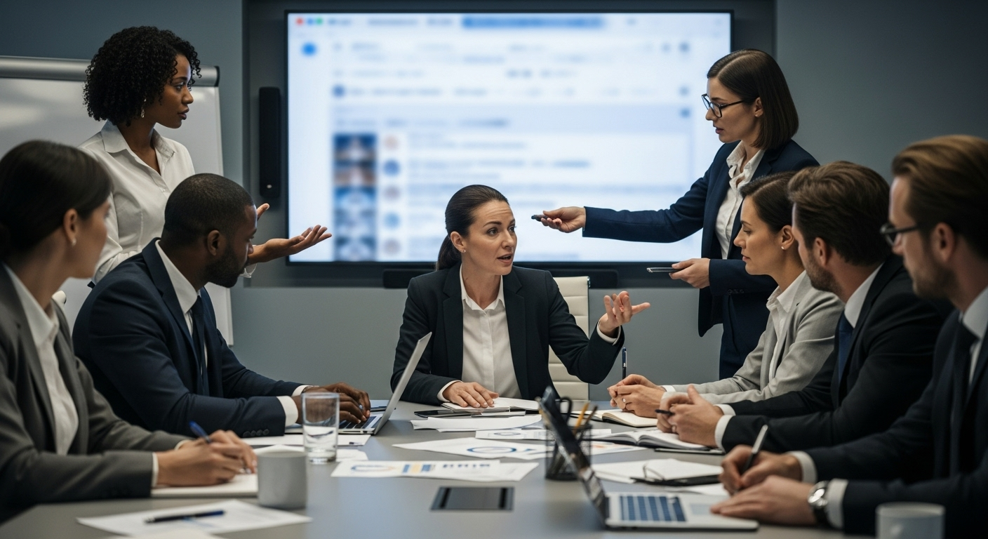 Effectively managing a media crisis in a company