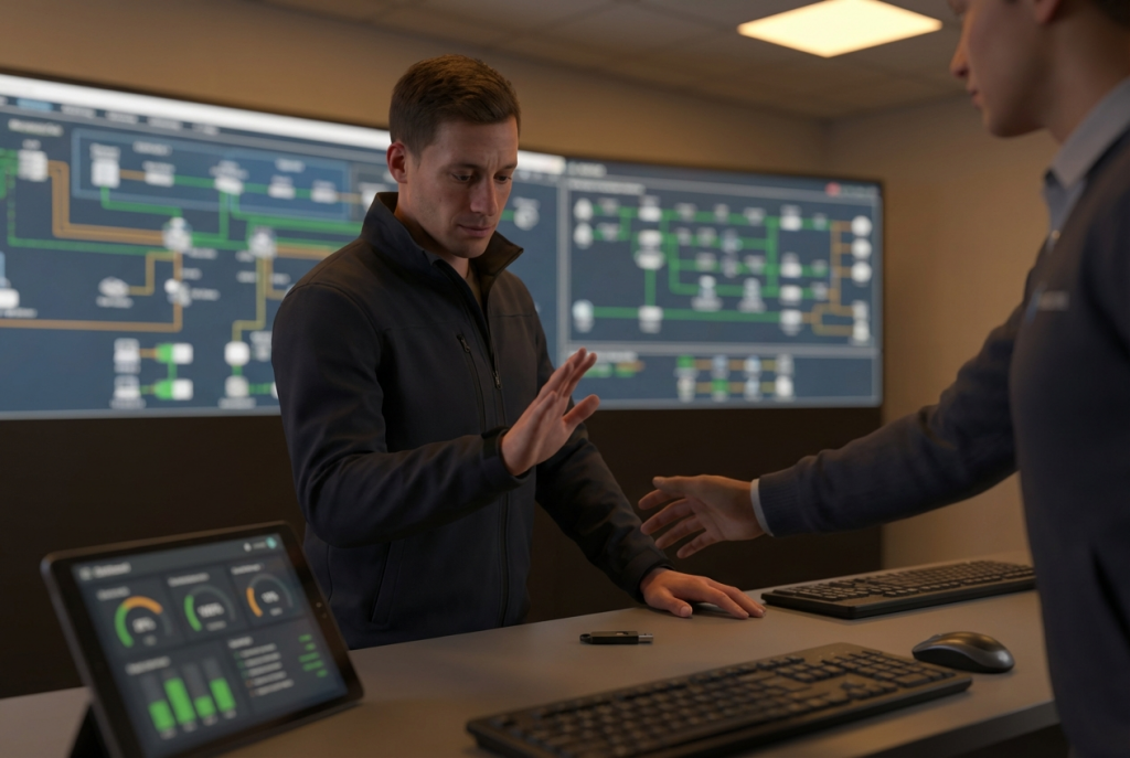 Diagnosing a critical network failure