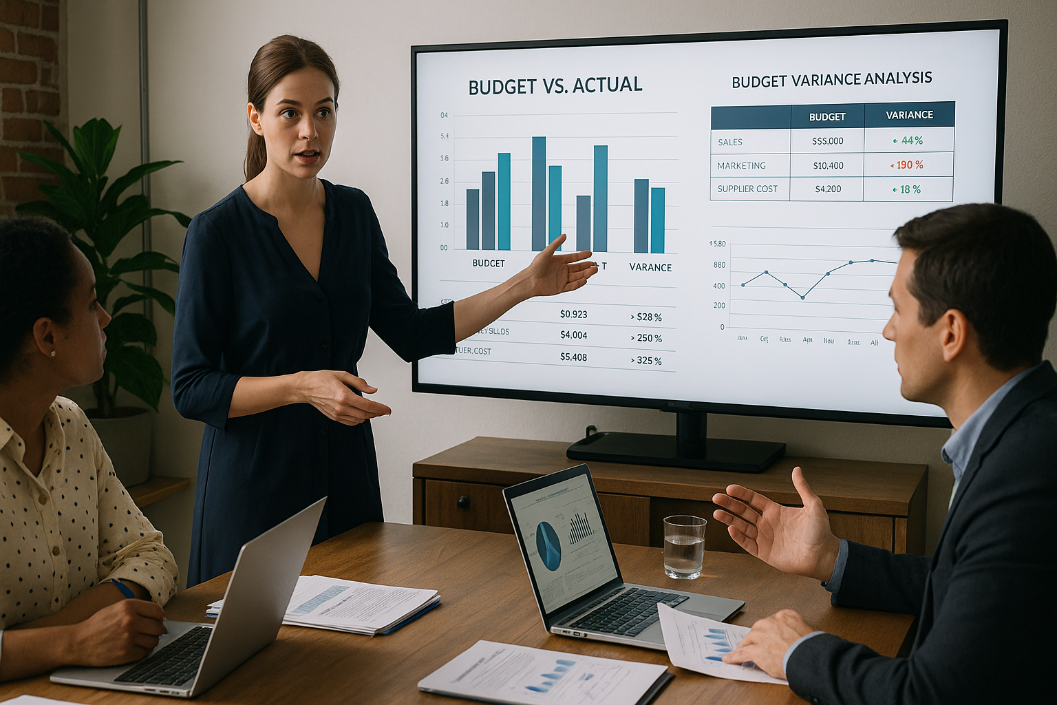 Analyse contextuelle des écarts budgétaires en entreprise