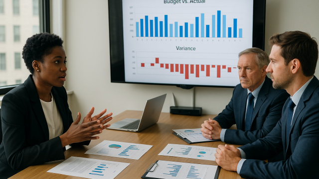 Budget variance analysis