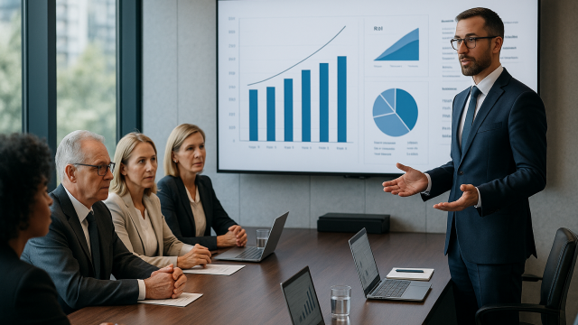 Présentation d’un business case financier