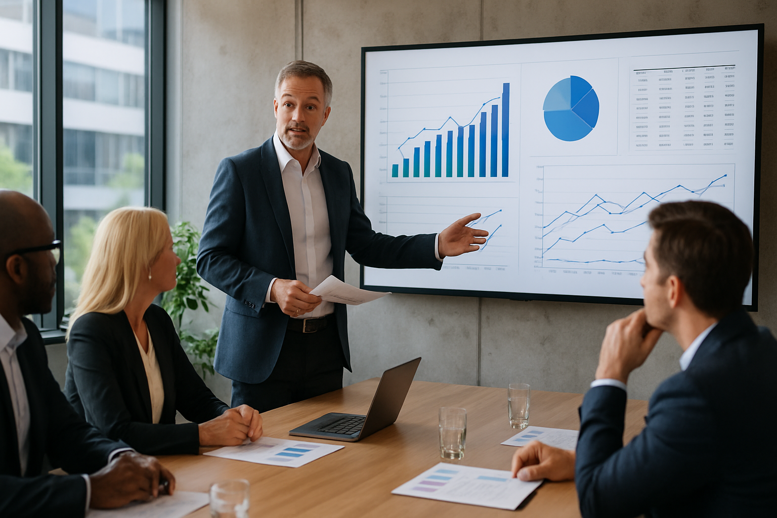 Optimize management through quarterly reporting