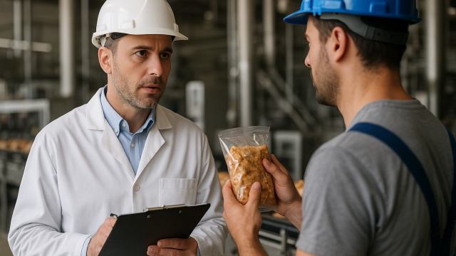 Conduite d’un contrôle qualité produit