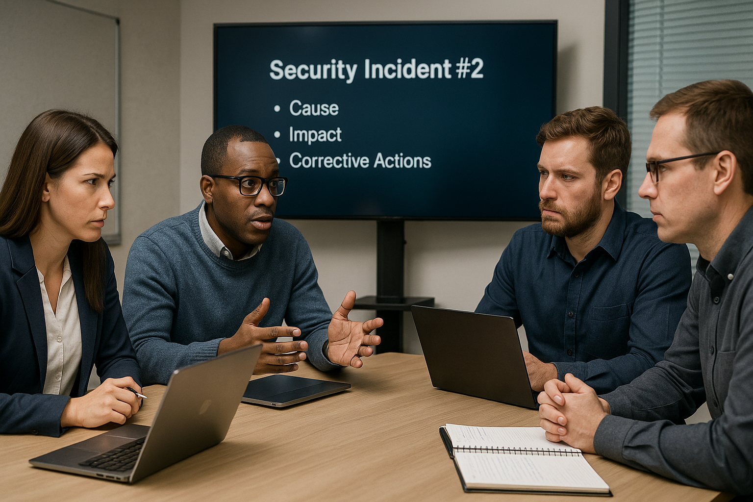 Adapting one's response to incidents in the workplace