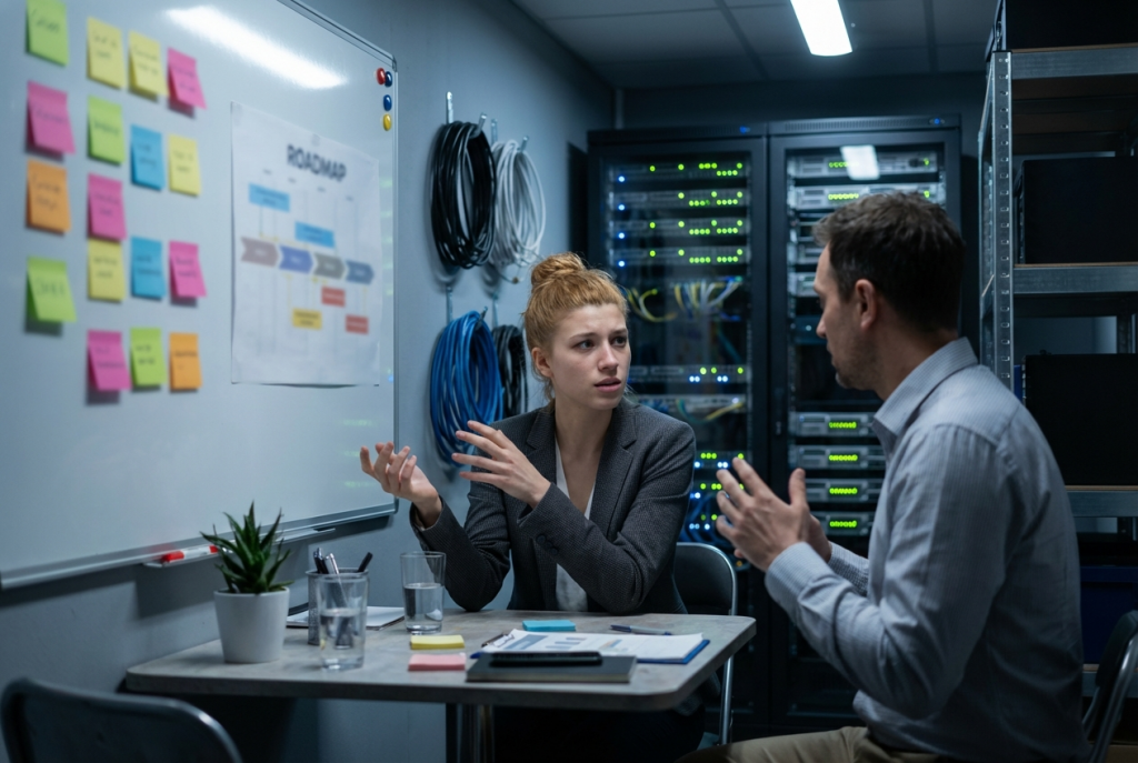 Brainstorming on a new offer