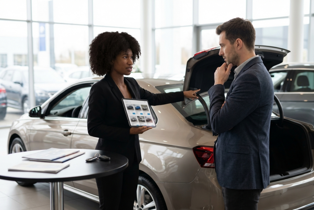 The SONCAS method applied to car dealership sales