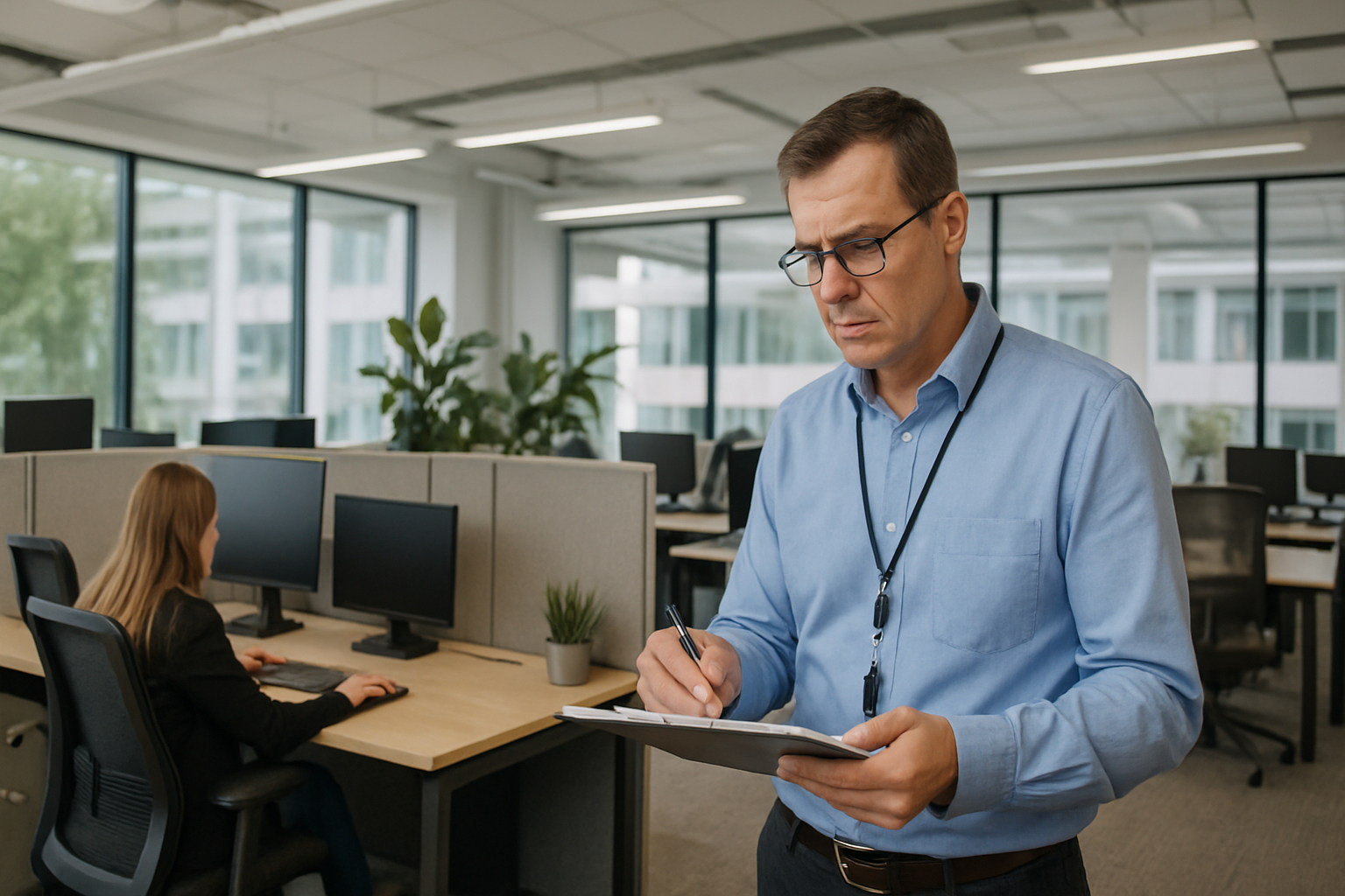 Ergonomic audit to guarantee compliance and quality