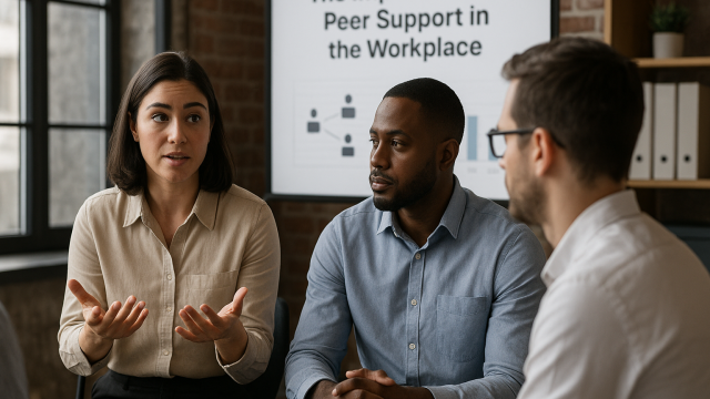 Implementation of peer support and support points