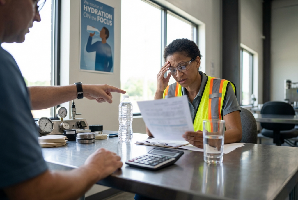 Impact de l’hydratation sur la concentration