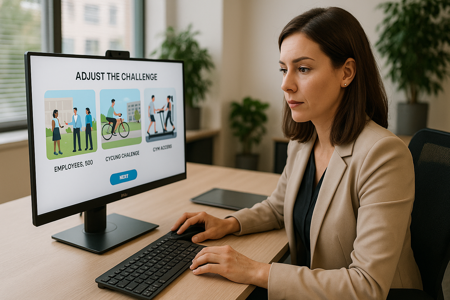 Adapting a sales challenge to its specific context