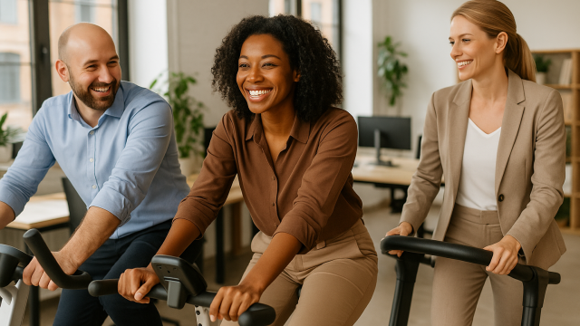 Challenges collectifs (steps, vélo, etc.)