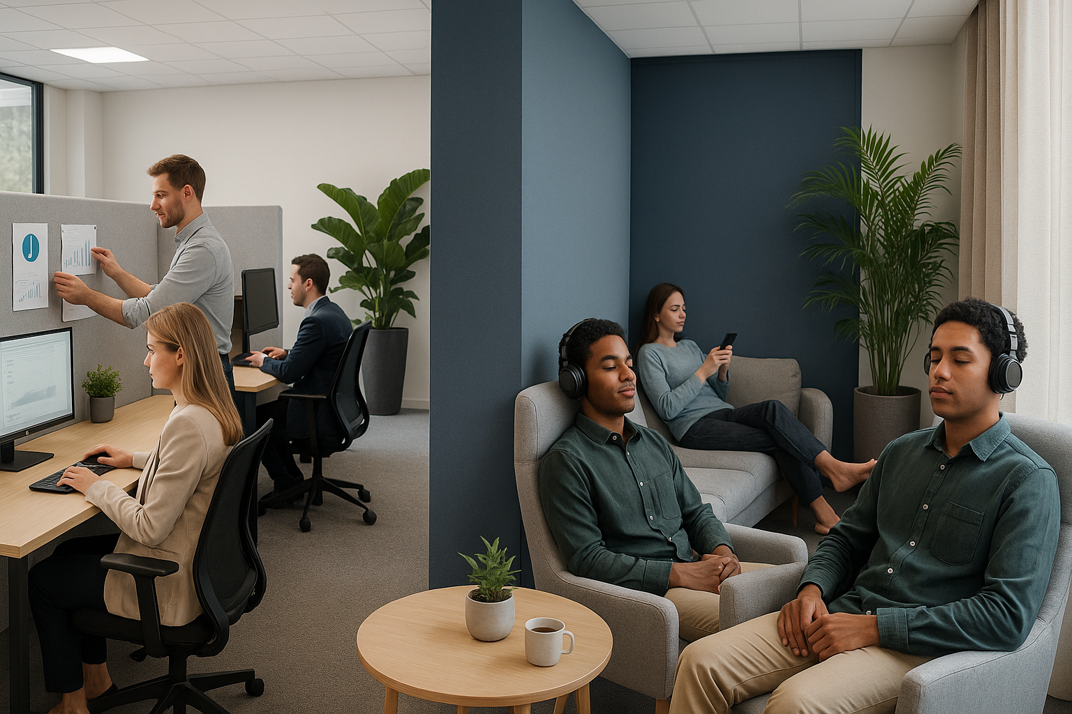 Adapting workspaces to the needs of the teams